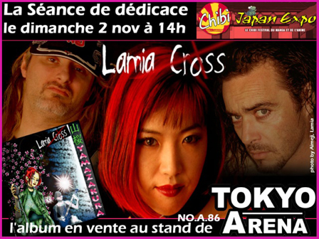 Lamia Cross: d�dicaces � Chibi Japan Expo